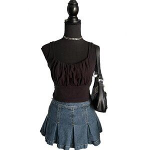 black hollister black cami